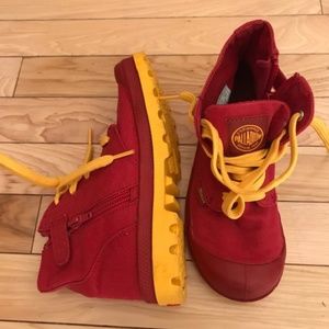 Palladium Zipper Duo Chrome Kids Boots